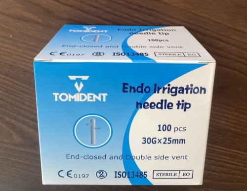Endo Irrigation needle tip Dual Port closed end