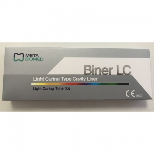 Biner LC Light Cure Cavity Liner 2 x 2g + 10 Tips
